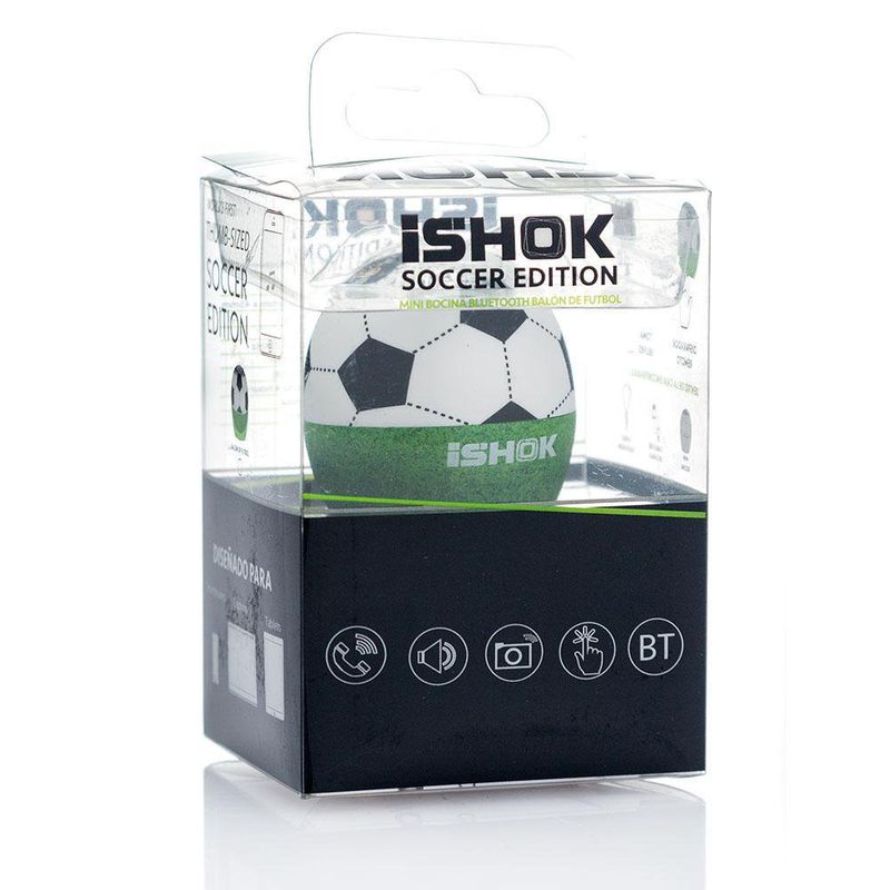 Bocina Diseño Balón De Fútbol - Ishok
