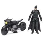 Batimoto Con Figura De Acción - Batman