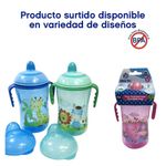 Vaso Entrenador Antiderrames Con Agarradores Diseños Surtidos - Infantec
