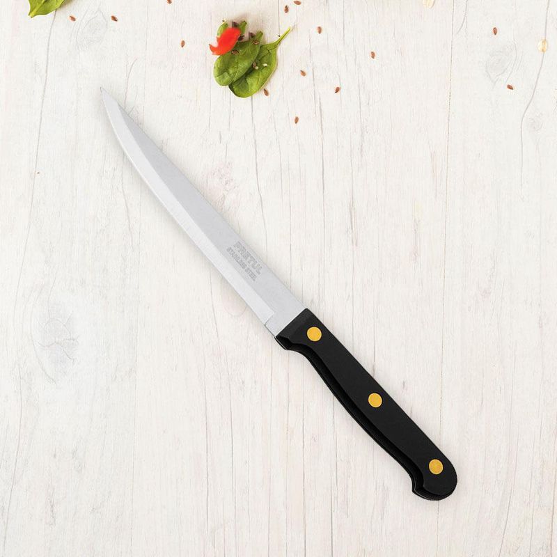 Cuchillo Liso Mango Plástico 5 Plg - Pretul