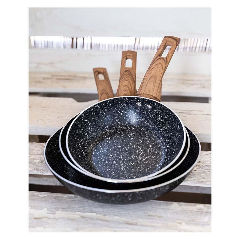 Set De 3 Sartenes 18, 20 Y 24 Cm - Niu Haus