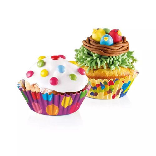 Moldes para Cupcakes 60 Piezas