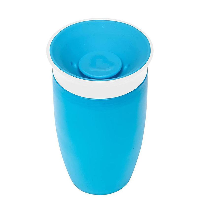 Vaso Entrenador Con Tapa Miracle 360˚ Azul - Munchkin
