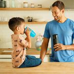 Vaso Entrenador Con Tapa Miracle 360˚ Azul - Munchkin