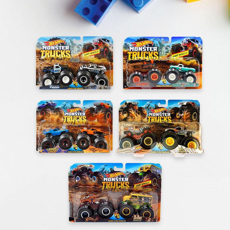 Carritos Hot Wheels 2 Pzas Diseños Surtidos - Hot Wheels