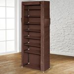 Zapatera Grande Café De 58X28X160 Cm - Viva