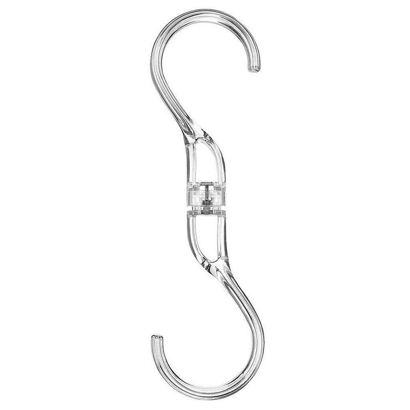 Gancho En Forma De S Transparente 19X6X3 Cm - Interdesign
