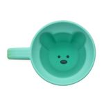 Taza De Silicona Azul Diseño Oso 200 Ml - Melli Baby