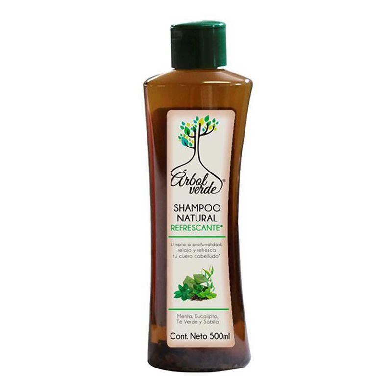 Shampoo Refrescante 500 Ml - Árbol Verde