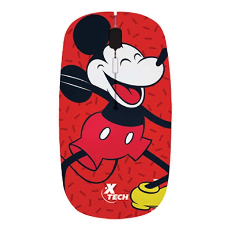Mouse Óptico Inalámbrico Diseño Mickey Mouse - Xtech