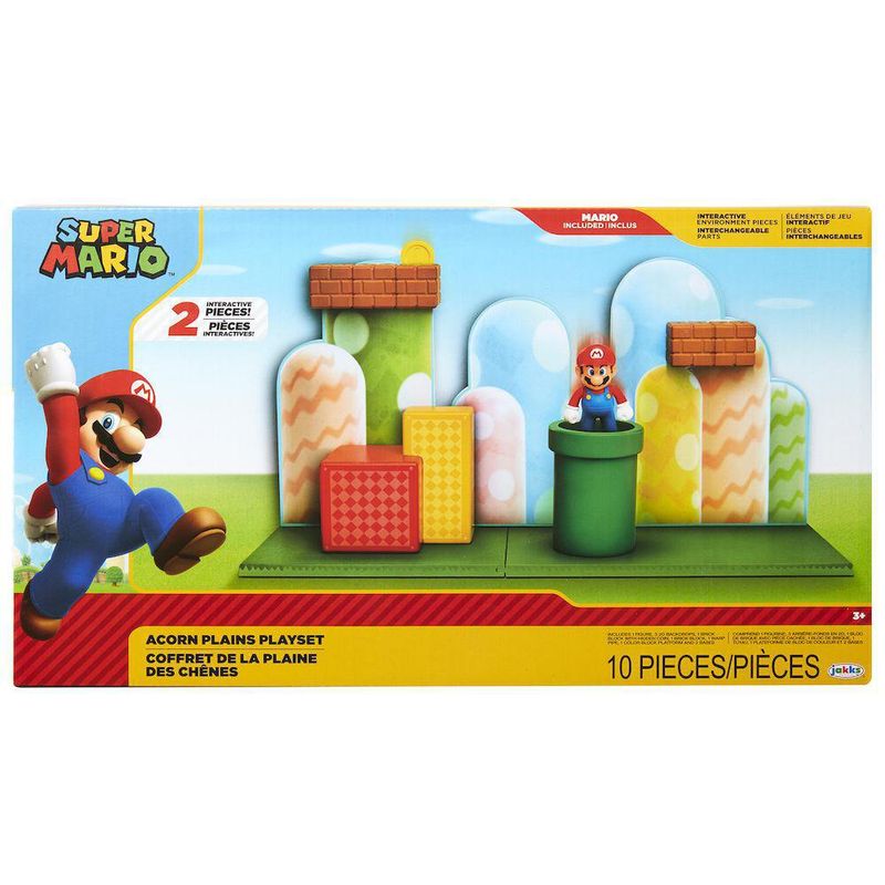 Set Llanos De Bellotas 10 Pzas - Super Mario