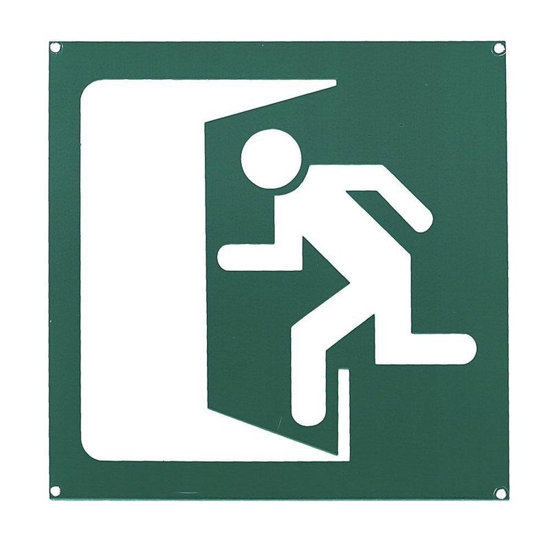 Rótulo Salida Emergencia Puerta Izquierda