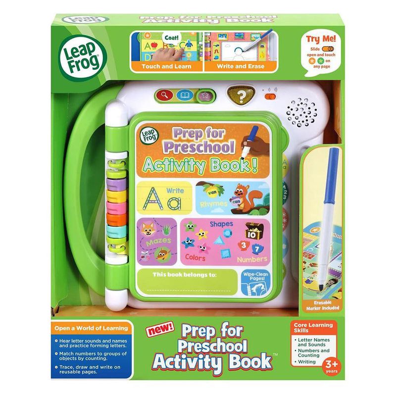 Libro Interactivo De Actividades Aprende Preescolar - Leap Frog