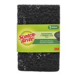 Scotch-Brite Fibra Negra Parilla 1 Unidad - Scotch-Brite