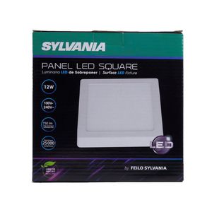 Panel Led Sq 12W Sobreponer 6500K - Sylvania