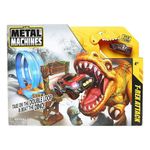 Set De Pista De Autos T-Rex Ataca - Metal Machines