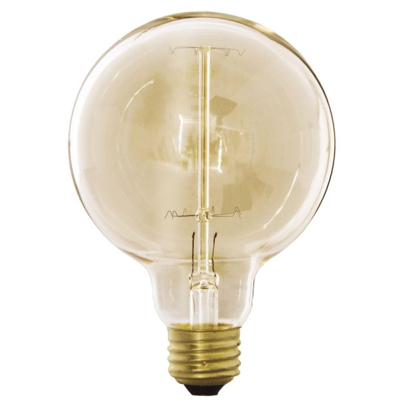 Bombilla Vintage Ámbar, Tipo Globo 40W - Volteck