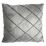 Cojín Relleno Decorativo Gris Oscuro