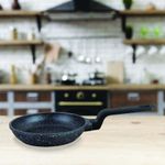 Sartén De Aluminio Gris Con Antiadherente 14 Cm - Nordika