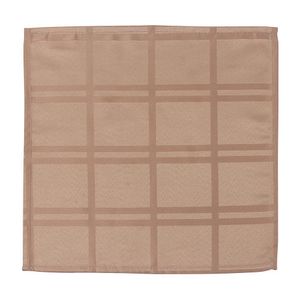 Set de 4 Servilletas con Relieve Taupe