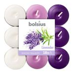 Vela Tealight 4Hr Set 18 Lavender - Bolsius