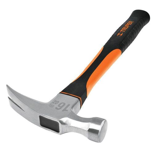 Martillo De Uña Recta De 16Oz Mango De Fibra - Truper