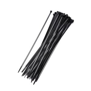 Cincho Estándar De 12 Plg Y 50 Lb Negro 50 Pzas - Volteck