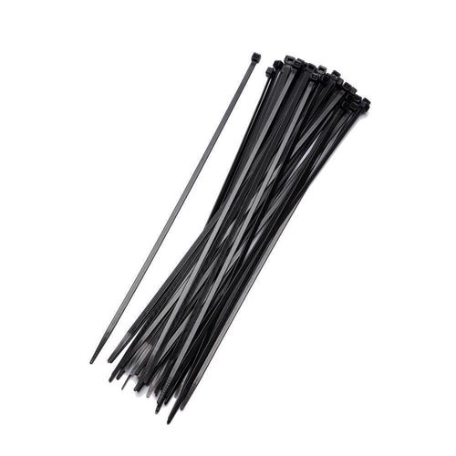 Cincho Estándar De 12 Plg Y 50 Lb Negro 50 Pzas - Volteck