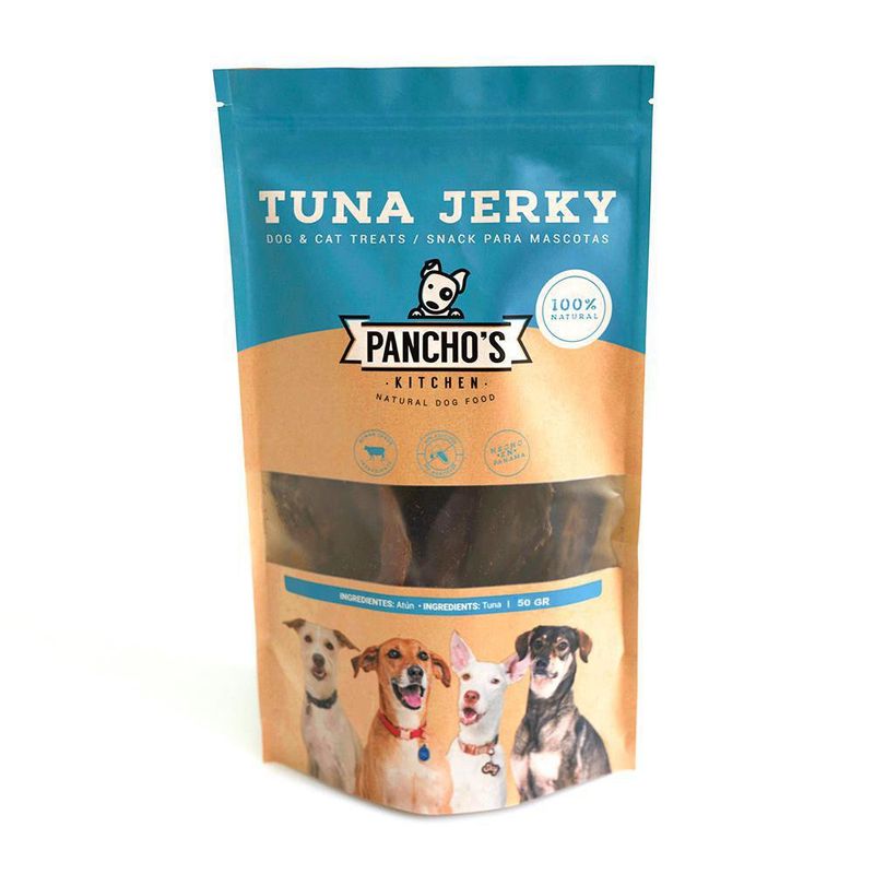 Snack Sabor Atún Para Mascotas 50 G - Pancho´s Kitchen