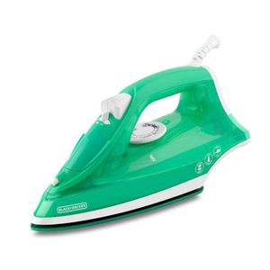 Plancha de Vapor con Suela Antiadherente Verde