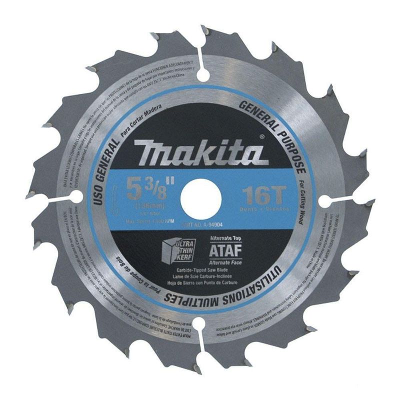 Disco Sierra Circular 5 3/8 Makita 16D