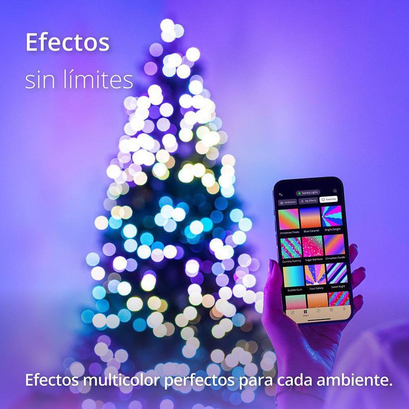 Cadena De 200 Luces LED Uso Por Aplicación - Twinkly