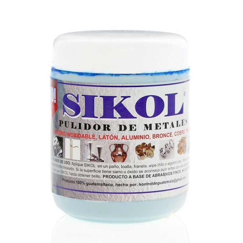 Pulidor De Aros Y Metales 8 Oz Sikol
