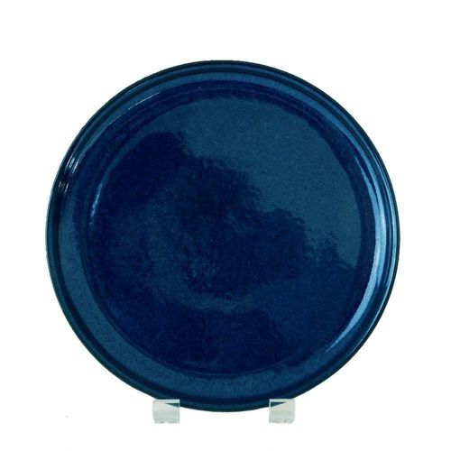 Plato para Postre Azul Marino Brillante de 8 Plg