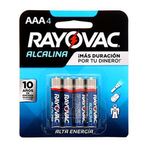 Batería Alcalina Alta Energía AAA 4 Unidades