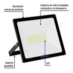 Reflector Ultra Delgado LED Luz Cálida 50 W – Volteck