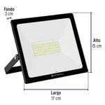 Reflector Ultra Delgado LED Luz Cálida 50 W – Volteck