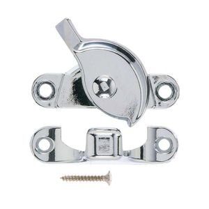 Pasador de Ventana Acabado Plateado