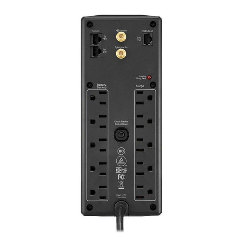 Ups Interactivo De Escritorio Con 10 Salidas 900 W - Apc