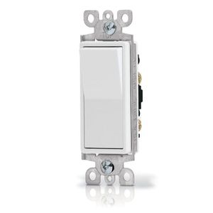 Interruptor Sencillo Duplex-Contact Blanco - Volteck