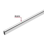 Tubo Para Closet Ovalado Cromo 2.4 M - Hermex