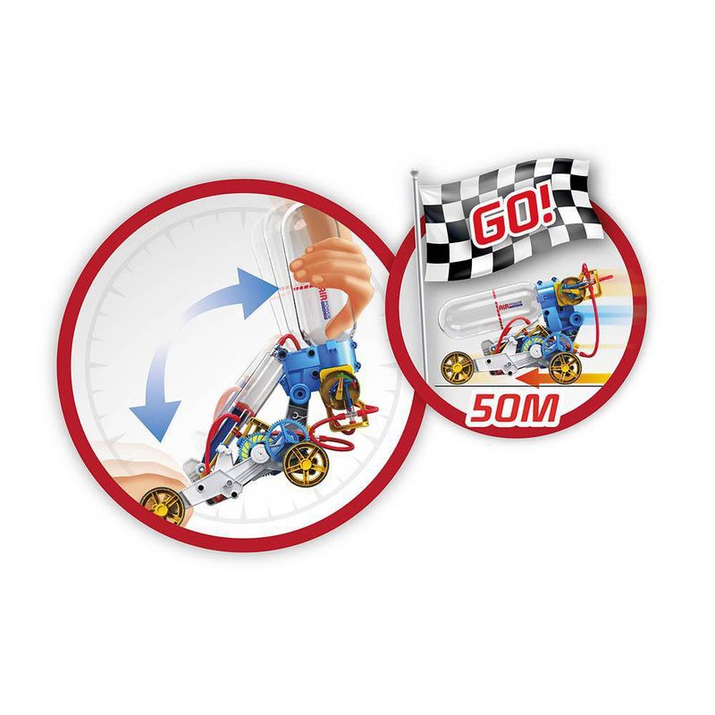 Vehículo Propulsión Con Aire Armable 75 Pzas - Buki