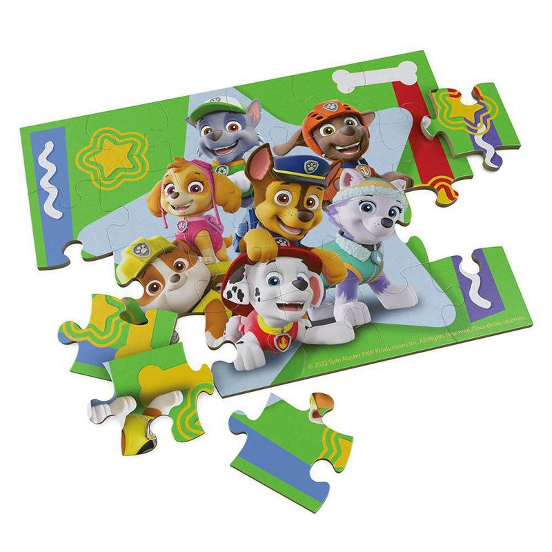 Rompecabezas Paw Patrol De Madera 24 Pzas - Cardinal Kids