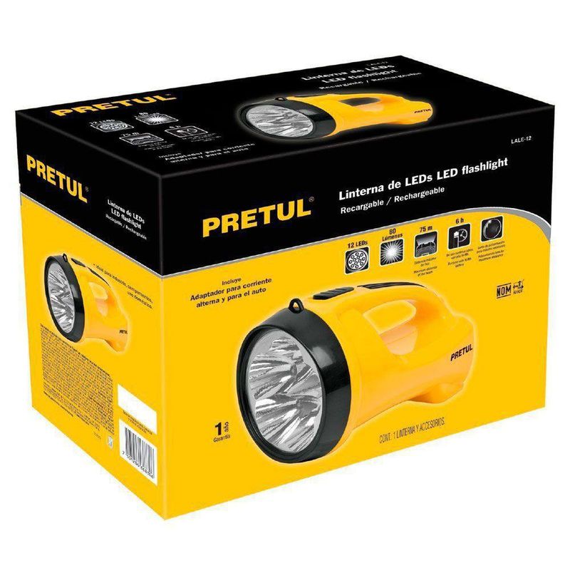 Linterna Led Recargable - Pretul