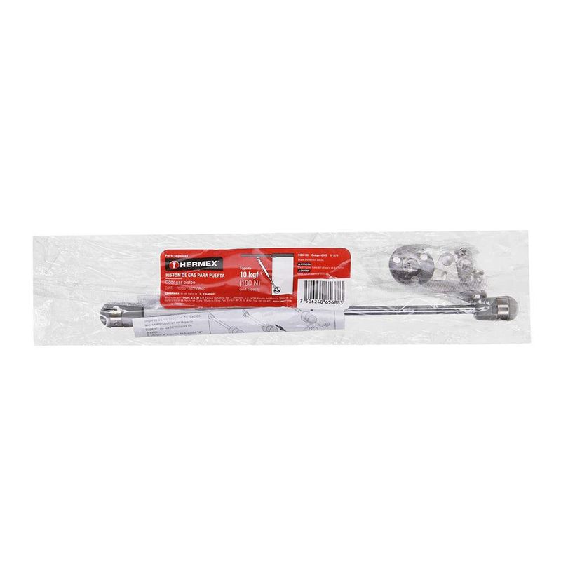 Cierra Puerta A Gas Para Puertas Capacidad 10 kg - Hermex