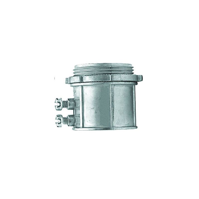 Conector Recto Metal 1 1/2 Plg