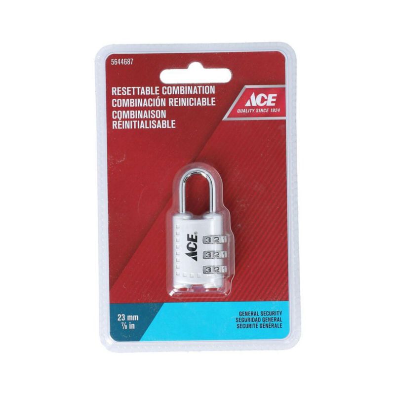 Candado De Combinación Para Equipaje De 3/4 Plg - Ace