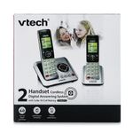 Dúo de Teléfonos Inalámbricos con Contestador Digital