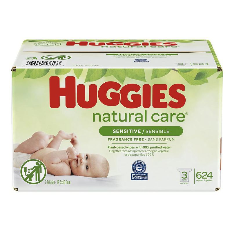 Set 3 Pack Refill de Toallitas Húmedas 528 Pzas - Huggies