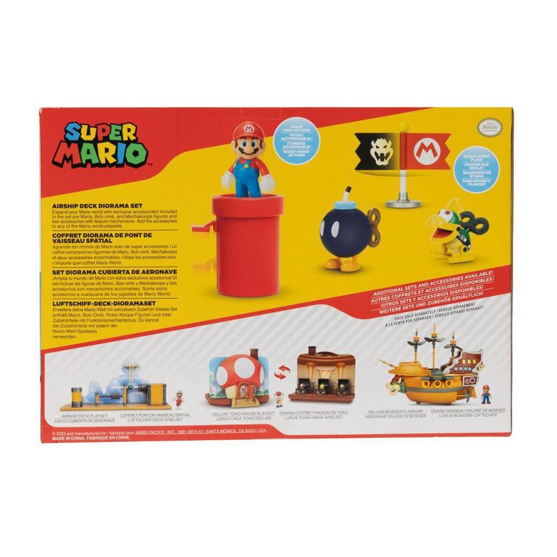 Set De Juego Con Figura De 2.5 Plg - Super Mario
